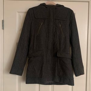 Gray Merona Hooded Coat